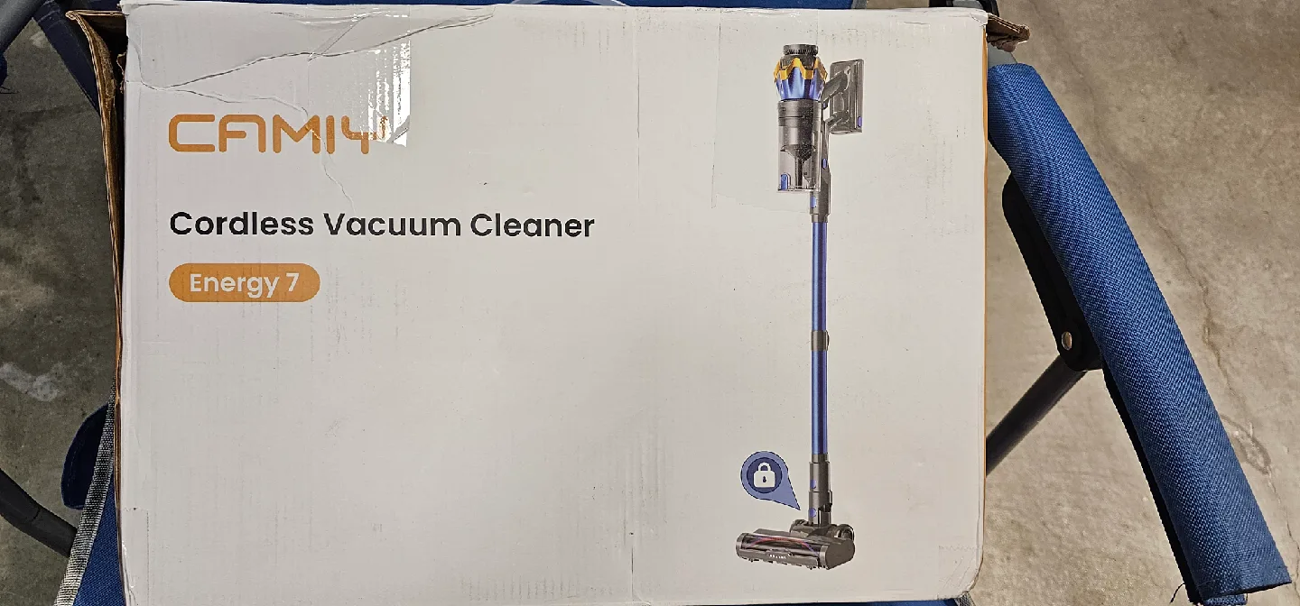 CAMI4U Cordless Vacuum Cleaner - Energy 7 - New in Box image indicator(2)