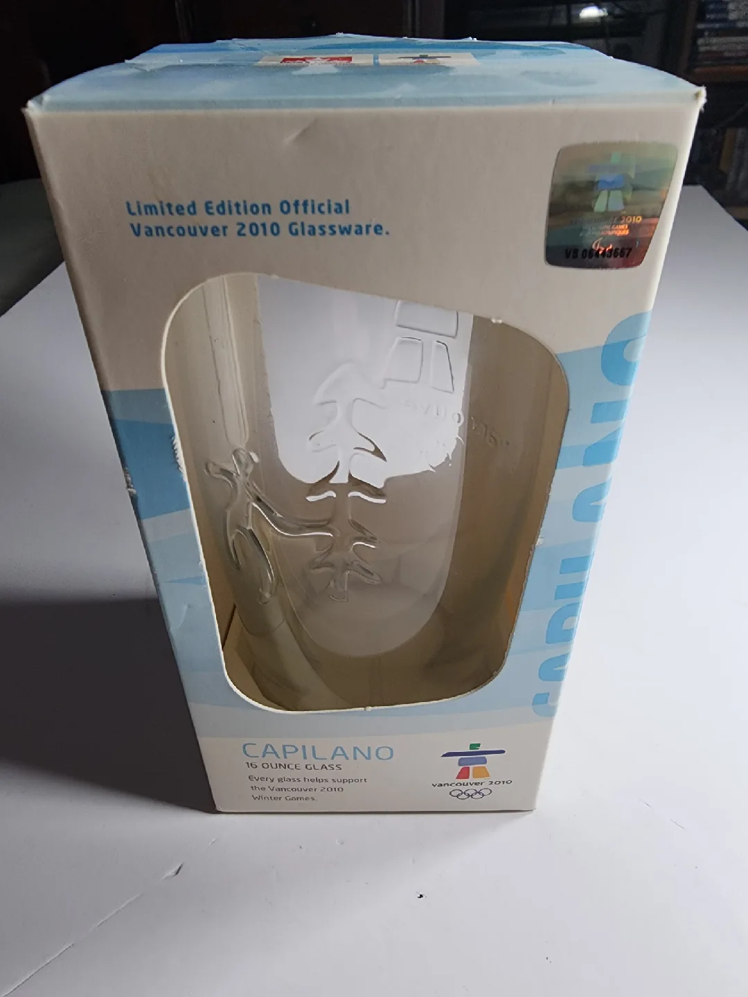 Capilano Vancouver 2010 Olympic 16 oz Glass image indicator(2)