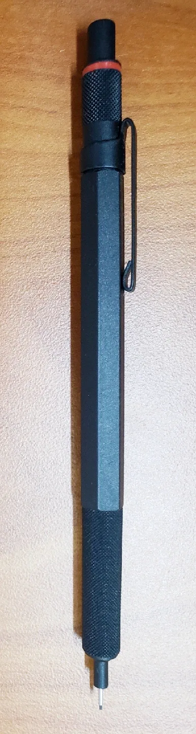 Rotring 600 Mechanical Pencil 0.5mm - Black image indicator(3)