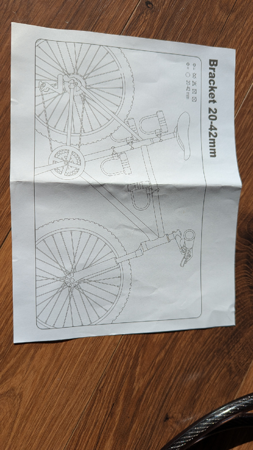 Via Velo Bike U-Lock with Cable and bracket - photo 2