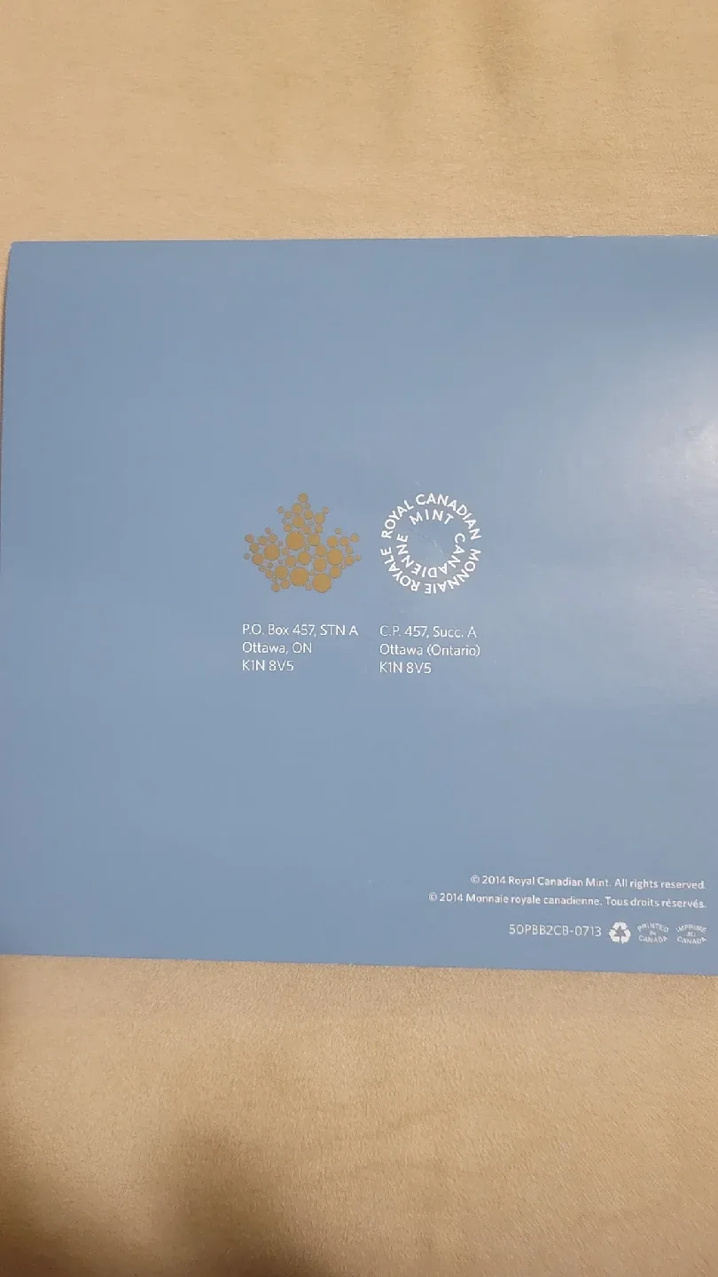 2014 Canada $50 Fine Silver Coin - Polar Bear image indicator(6)