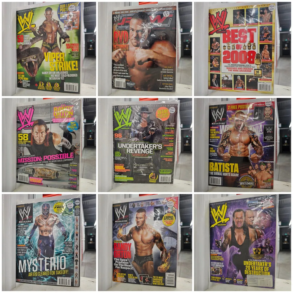 (49) WWE Magazine Lot - Wrestling Entertainment image indicator(9)
