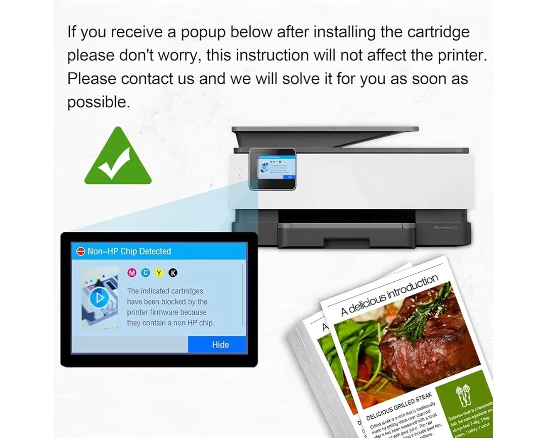 902 XL Ink Cartridge 4-Pack image indicator(2)