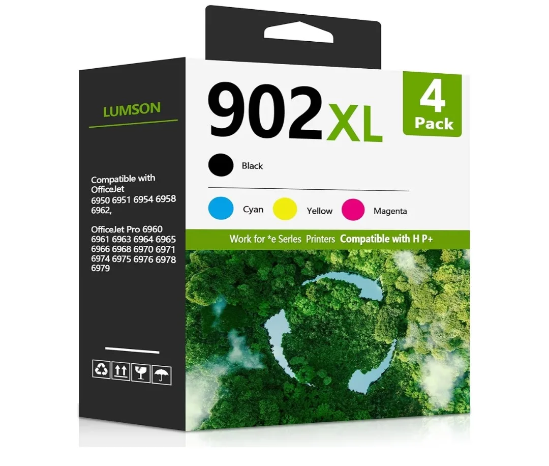 902 XL Ink Cartridge 4-Pack image indicator(6)