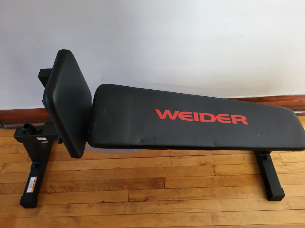 Weider Adjustable Weight Bench image indicator(2)