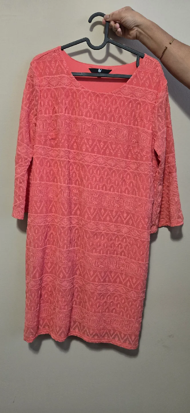 Peach Dress - Size L thumbnail