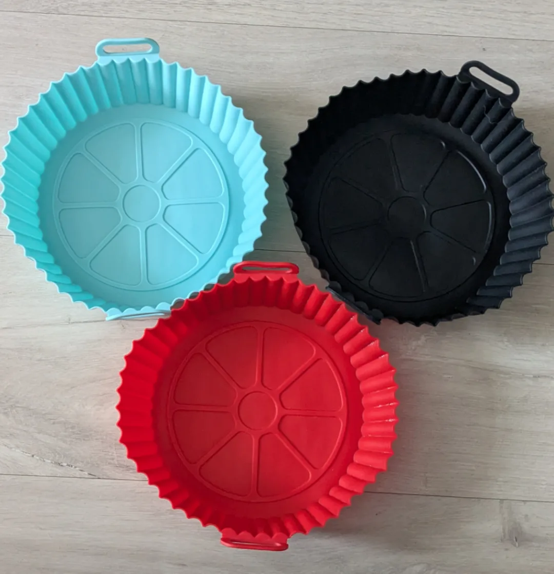 Brand New Silicone Air Fryer Liners🥕 thumbnail