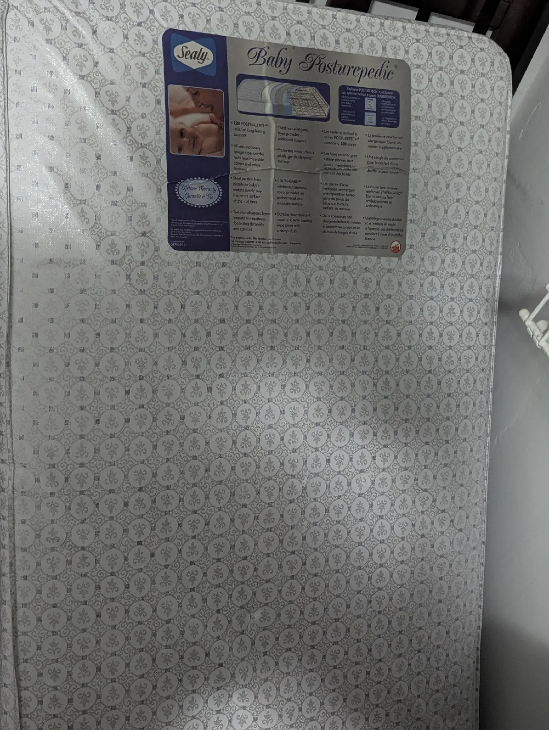 Sealy Baby Posturepedic Crib Mattress - New image indicator(2)