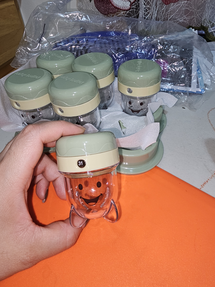 Baby Bullet Storage Cups with Tray - photo 2