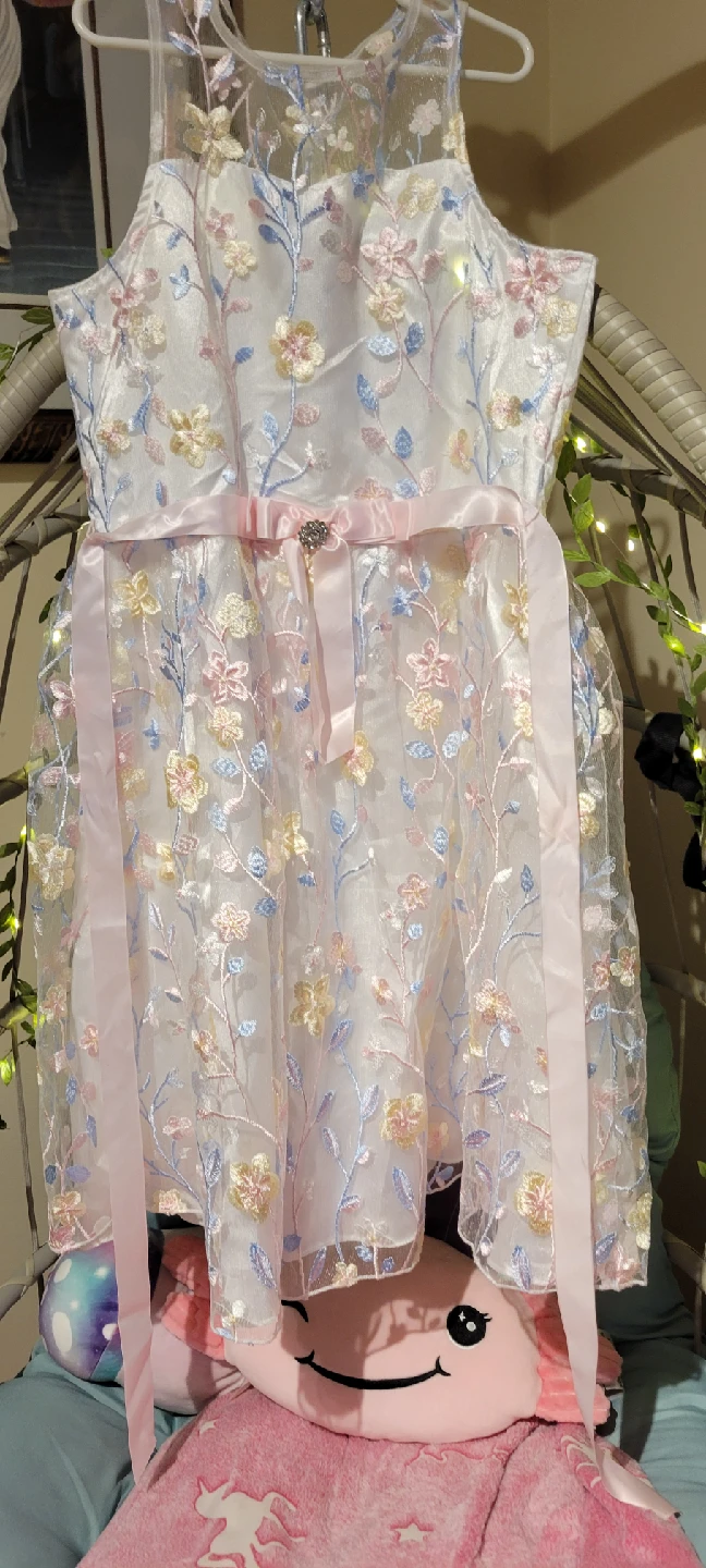 Rare Editions Girls Floral Dress - Size 16