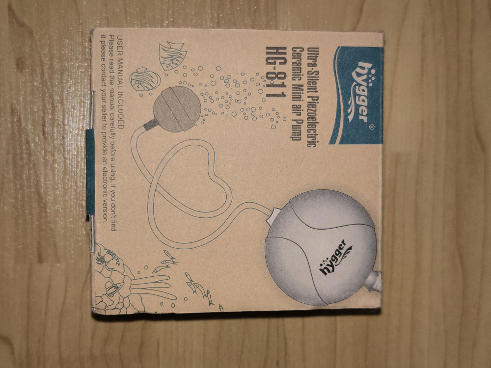 Hygger HG-811 Ultra-Silent Mini Air Pump (New)