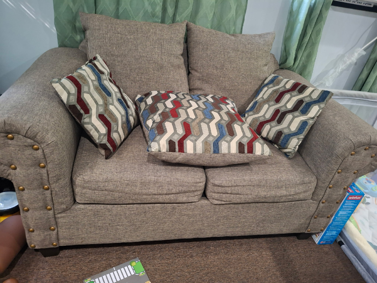 Comfortable Sofa and Love Seat (Has