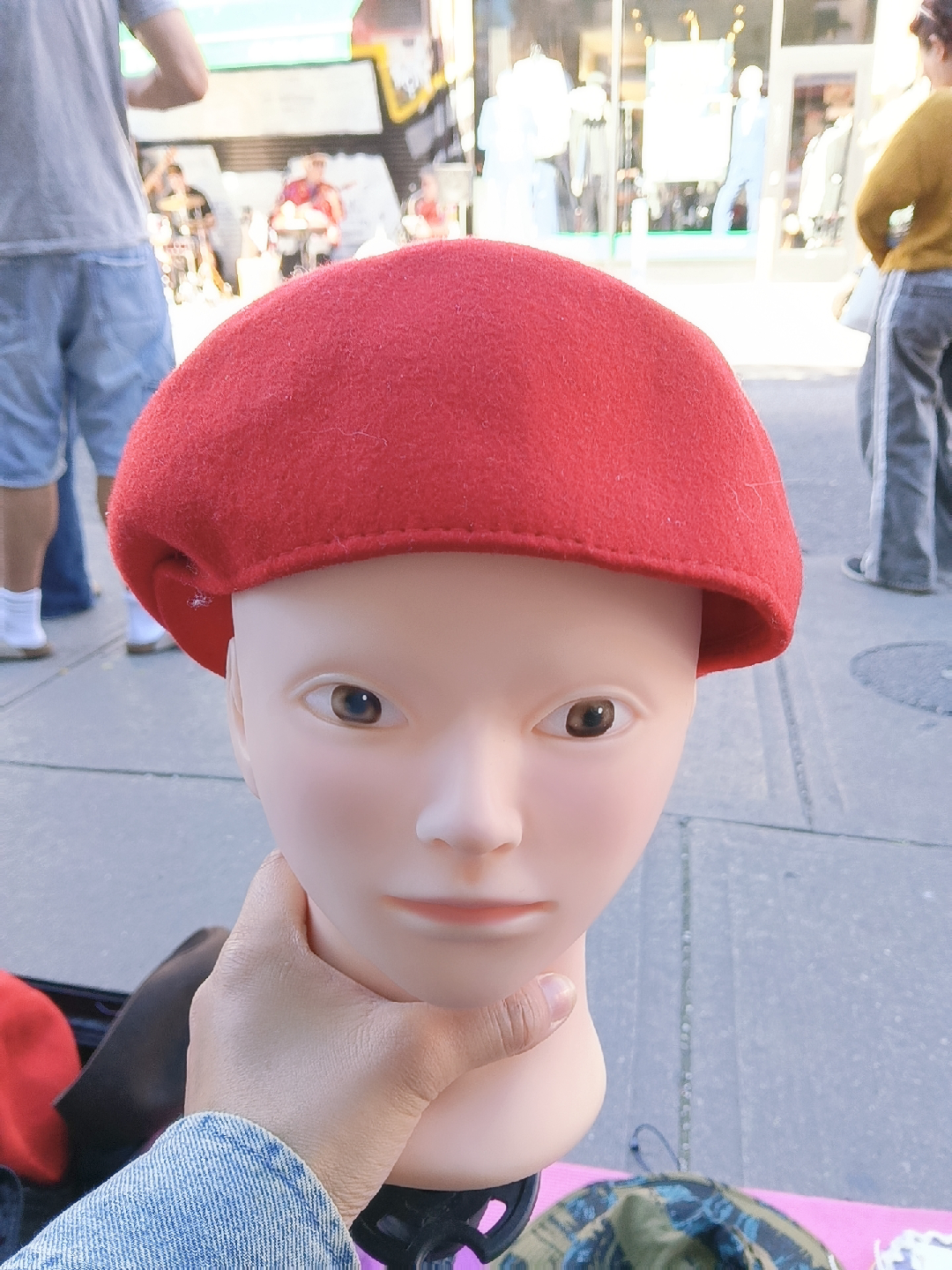 Red Beret Hat