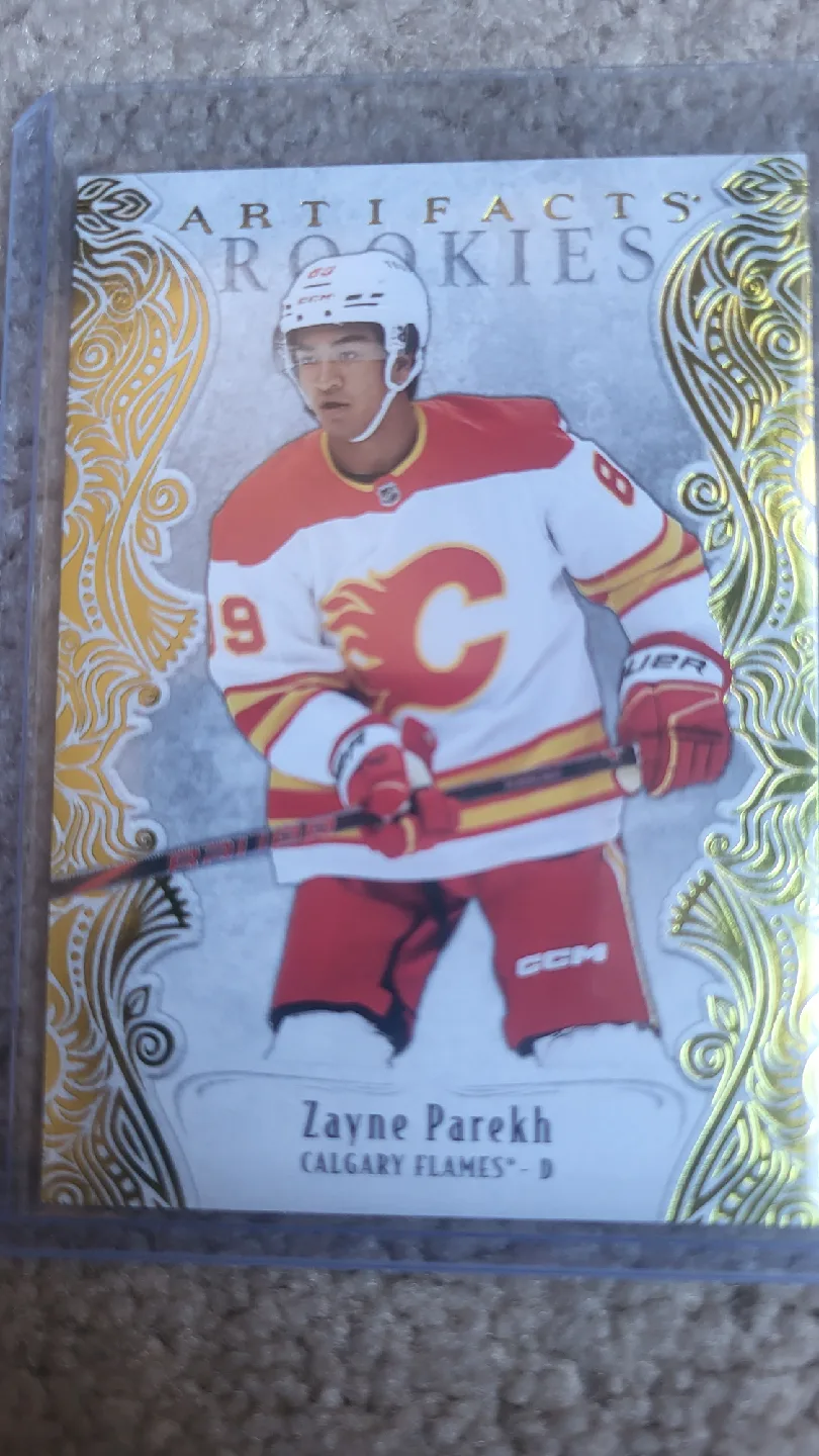 Zayne Parekh Artifacts Rookies Hockey Card thumbnail