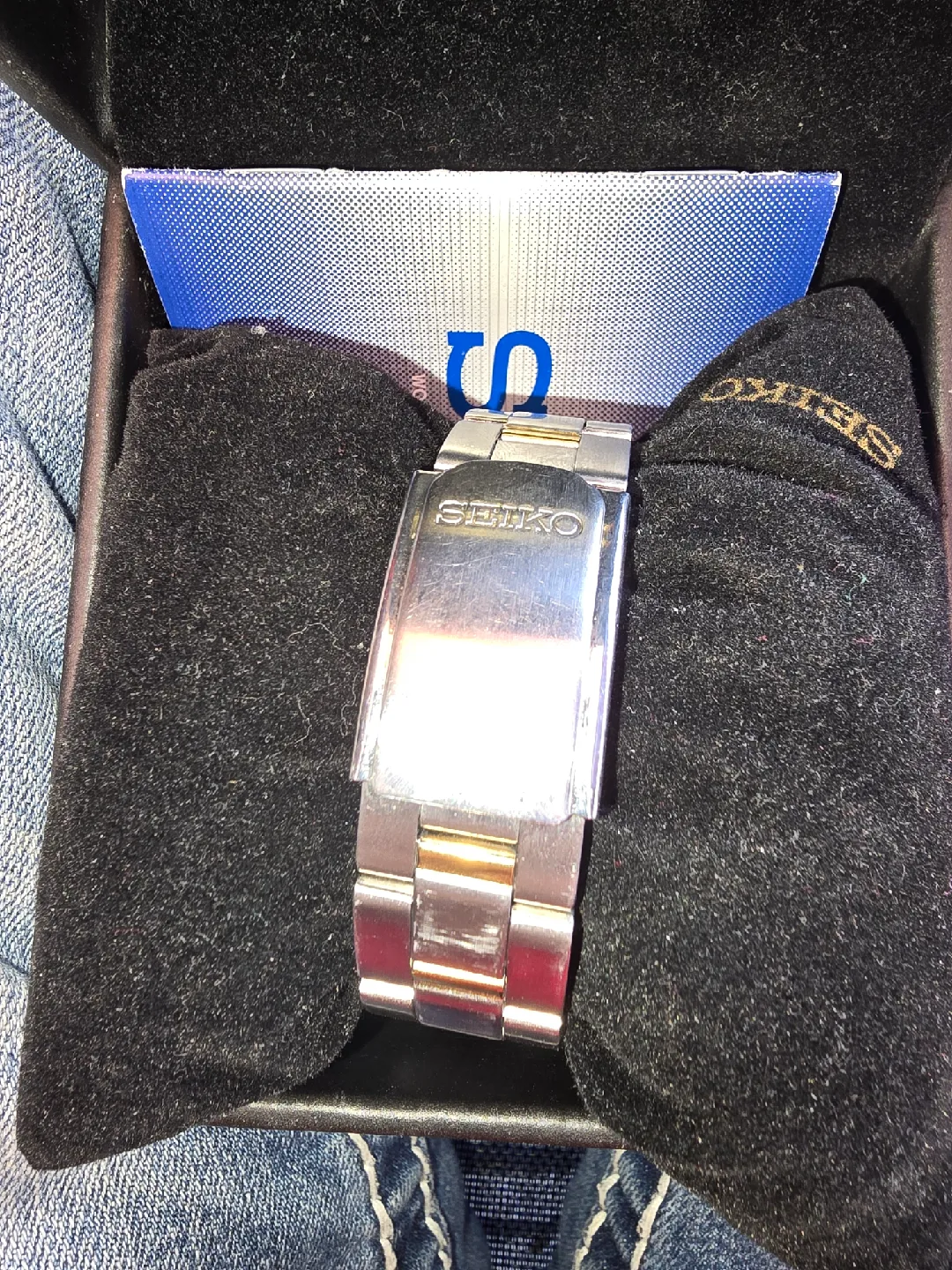 Seiko Black Oil Blades Watch image indicator(2)