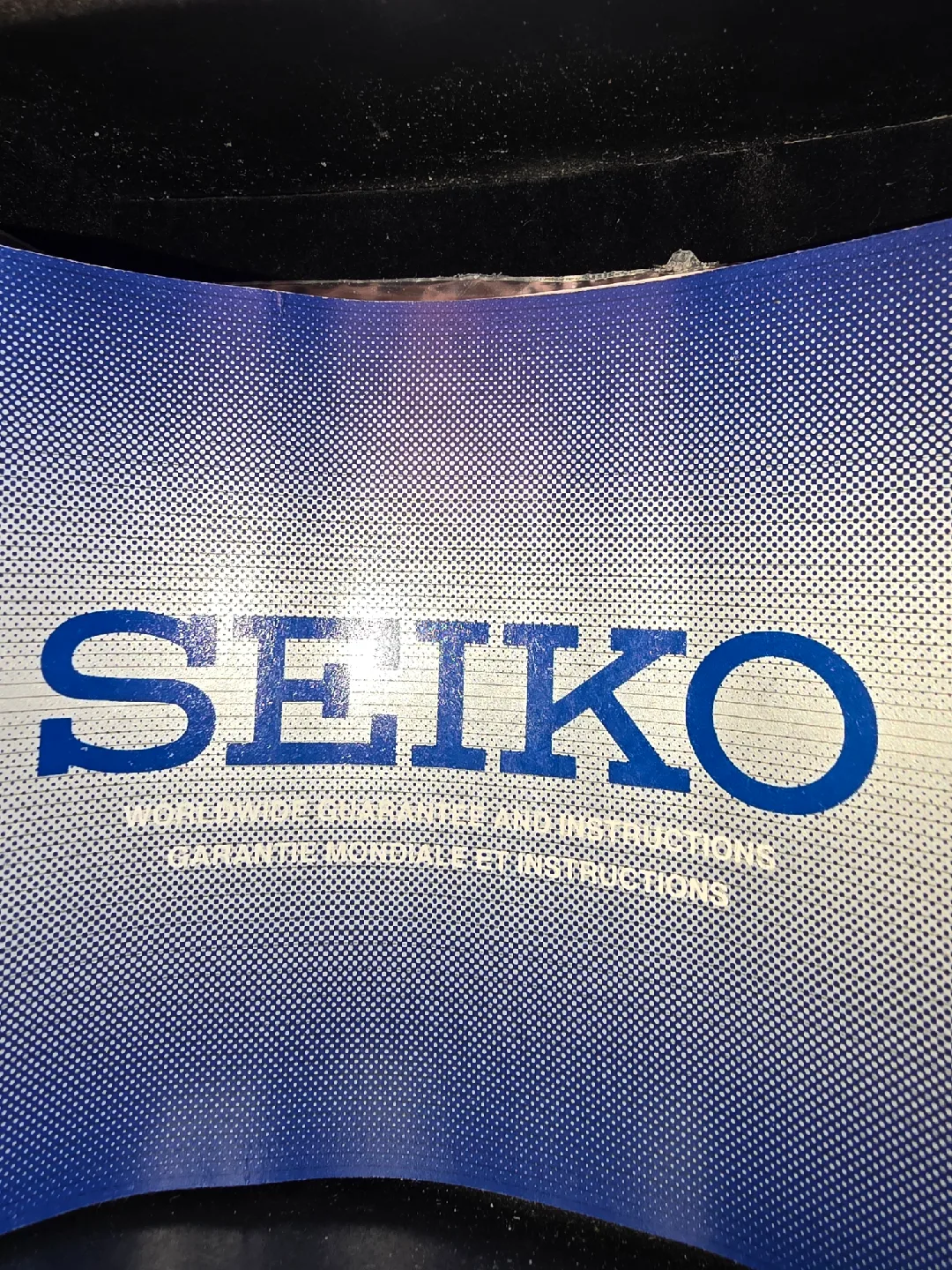 Seiko Black Oil Blades Watch image indicator(3)