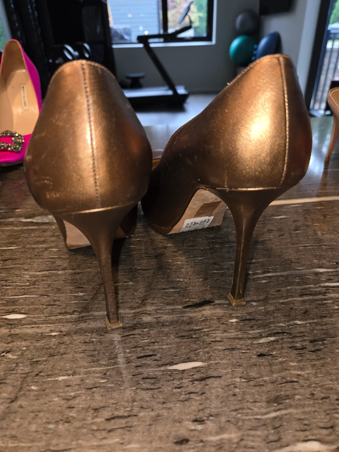 YSL Bronze Heels image indicator(5)