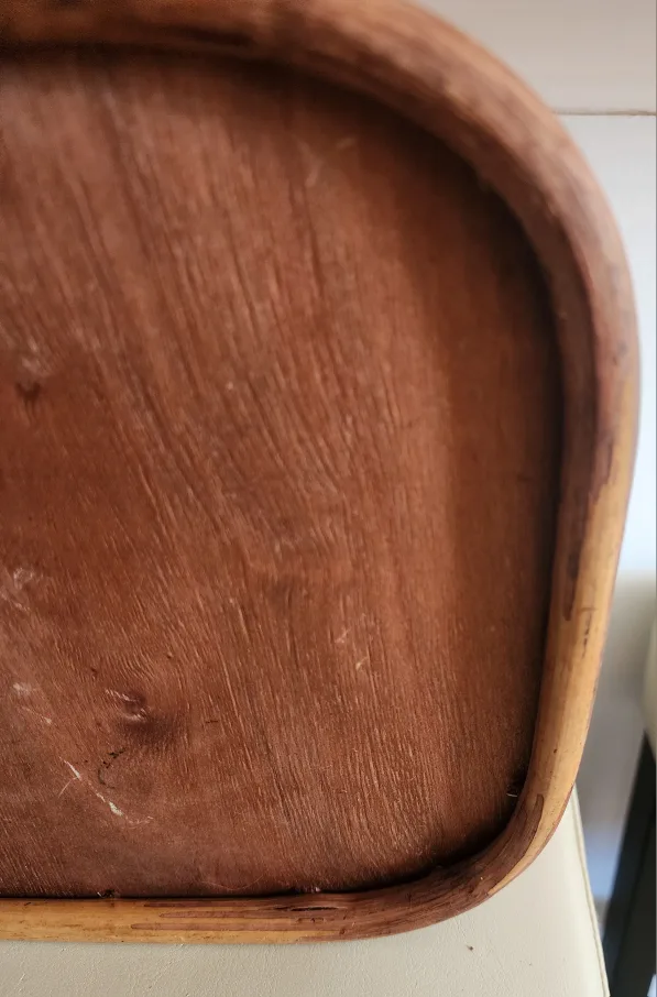 Vintage Basket with Handle, Hinged Lud image indicator(3)