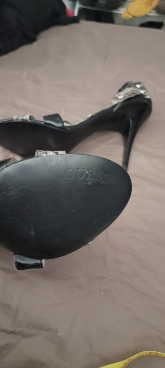 Guess Black Heels, Size 10 - photo 4