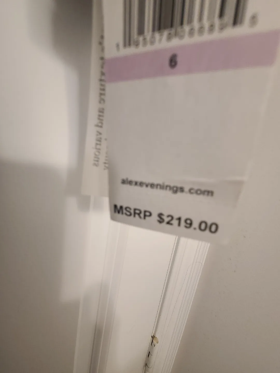 Alex Evenings Navy Sequin Dress - Size 6 image indicator(4)