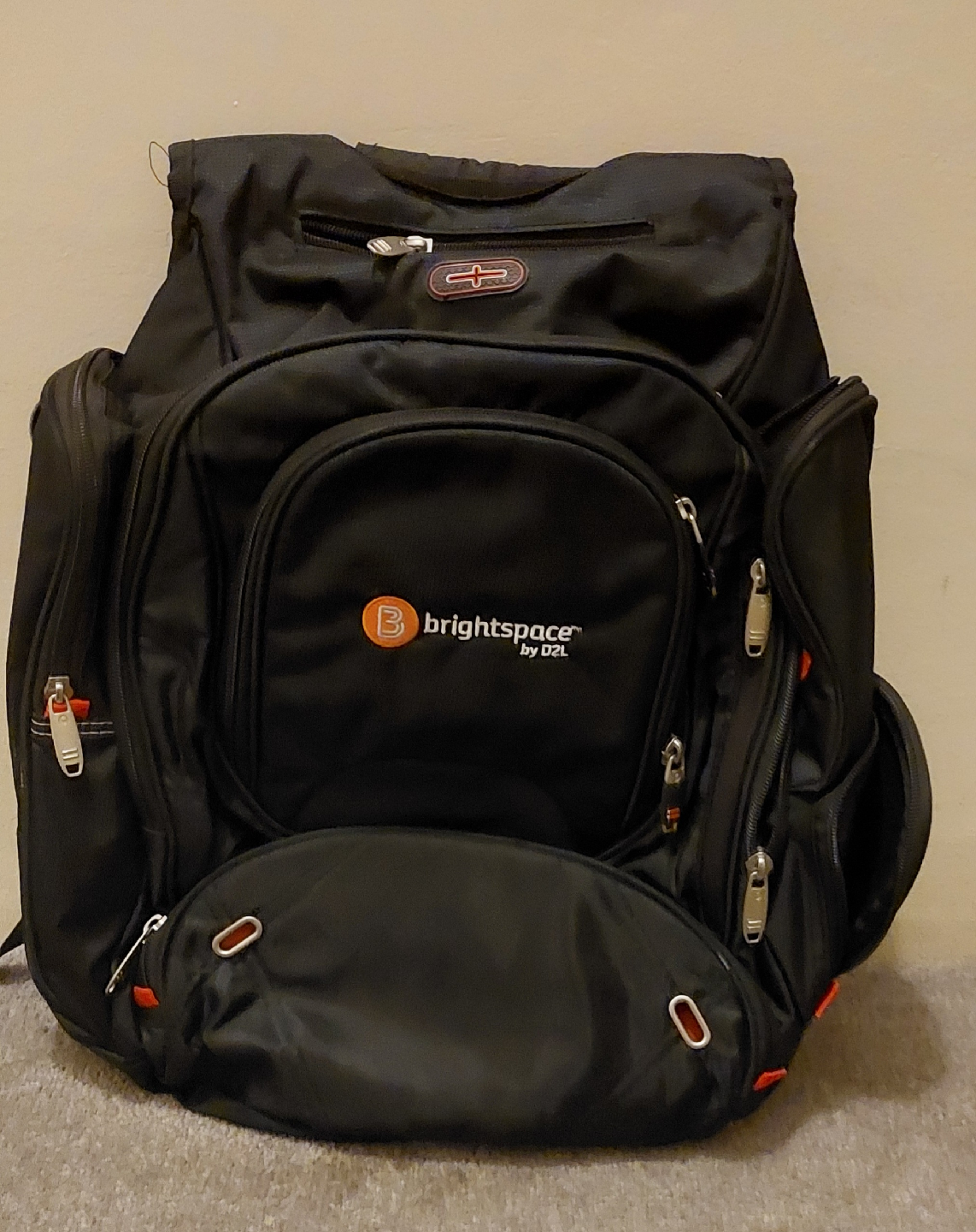 Brightspace by D2L Black Backpack