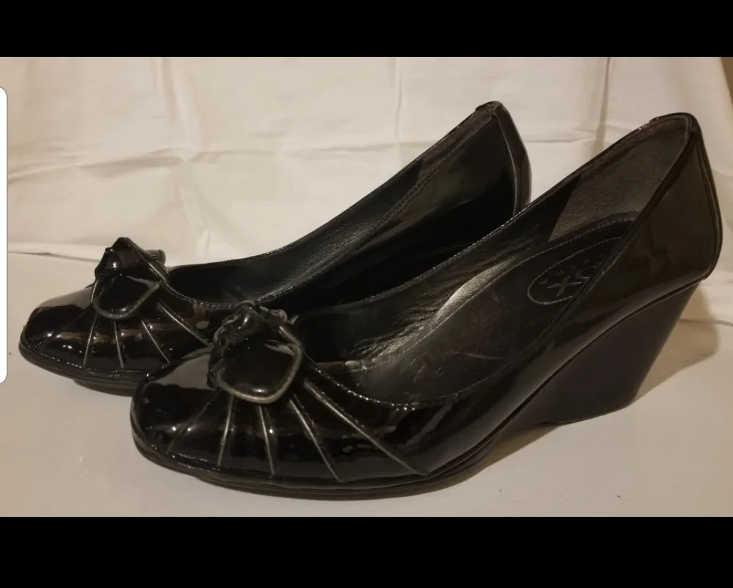 Geox Wedge Heels - Brown & Black image indicator(3)