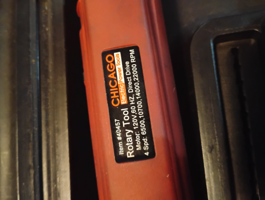 Chicago Electric Power Tools Rotary Tool #40457 - photo 2