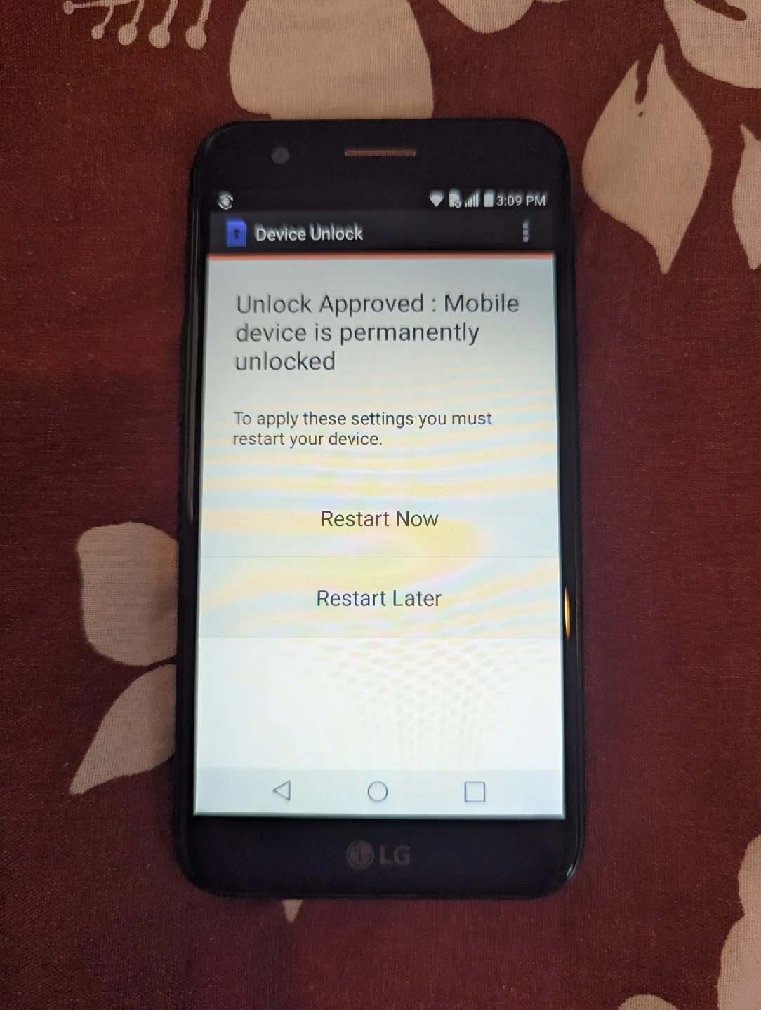 LG K20 Plus - 32 GB - Black (Read Description) image indicator(9)