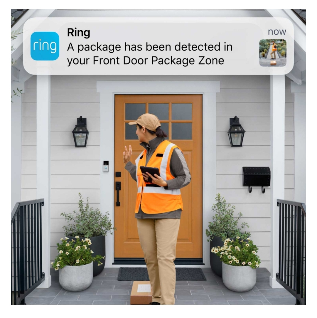 Ring Battery Doorbell Plus - Head-to-Toe HD Video - photo 5