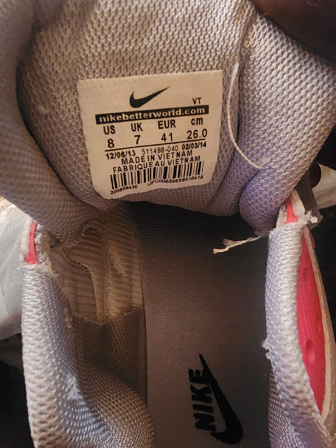 Nike Air Max Sneakers - Size US 8 - photo 3