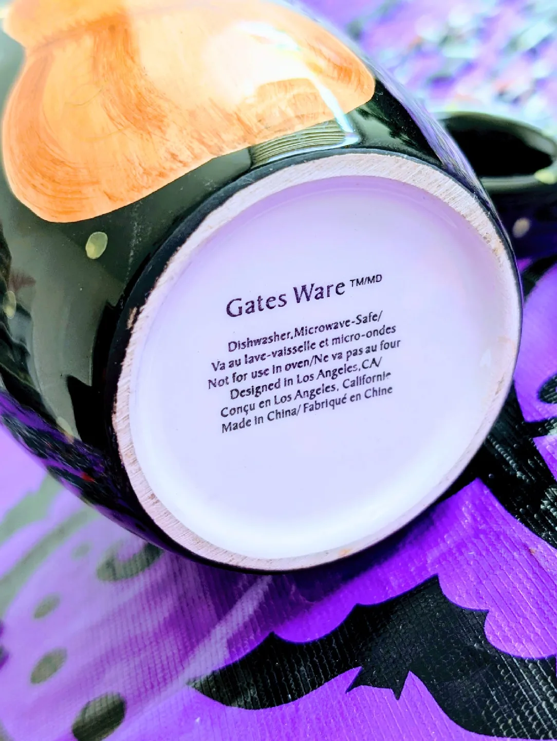 Gates Ware Halloween Pumpkin Mug🥕 image indicator(3)
