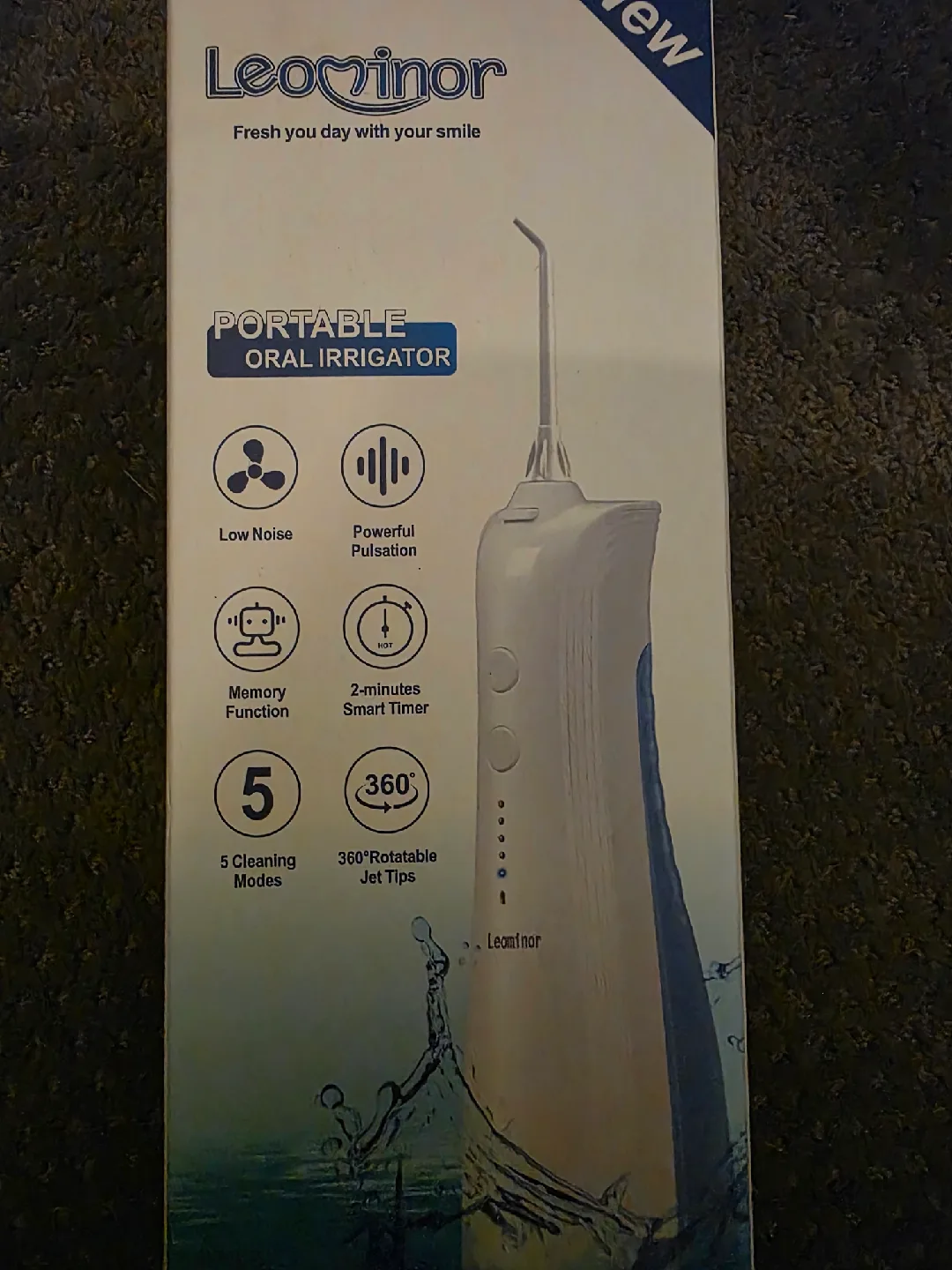 New Leominor Portable Oral Irrigator image indicator(2)