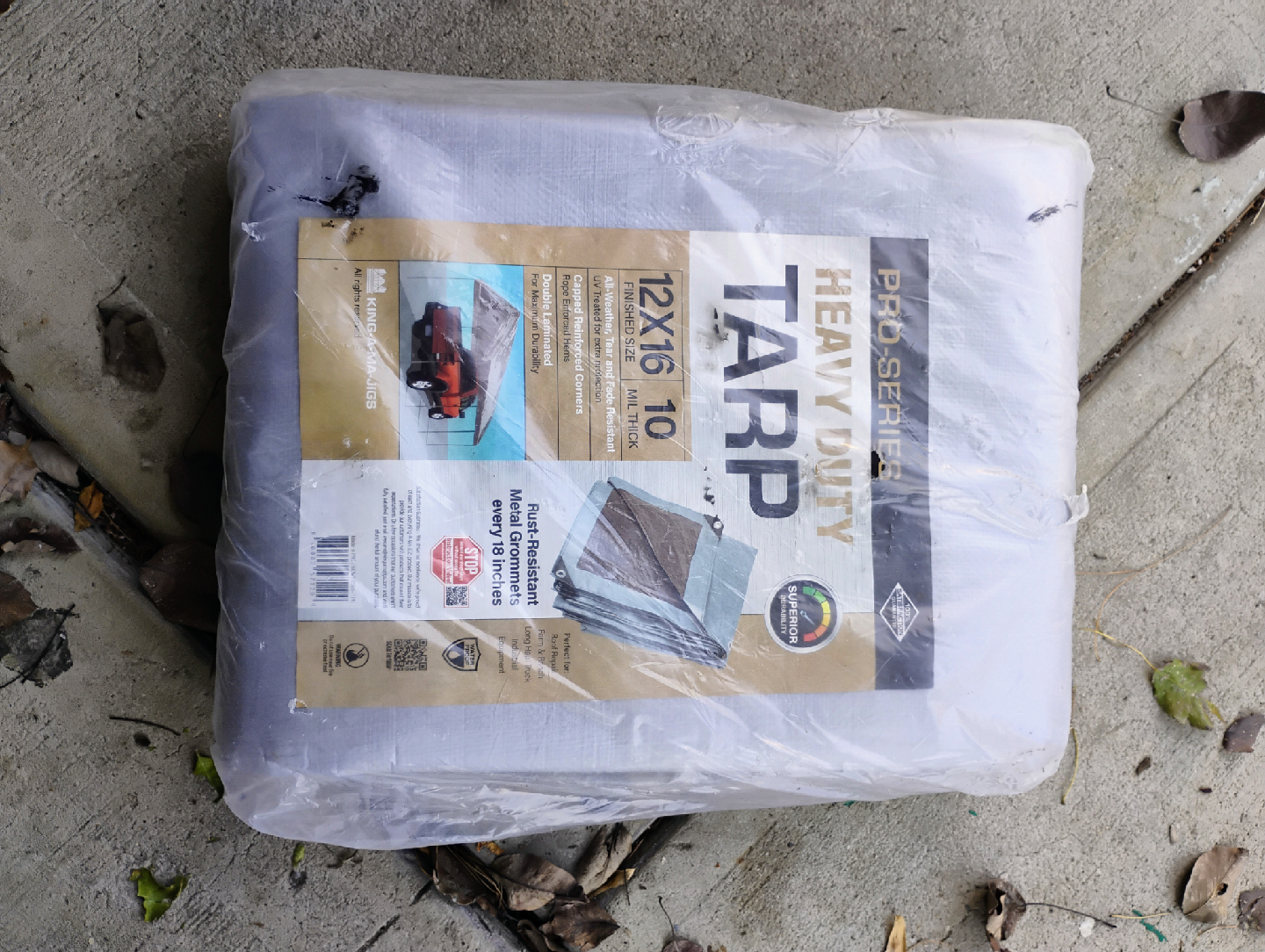 Pro-Series Heavy Duty Tarp 12x16 - photo 3