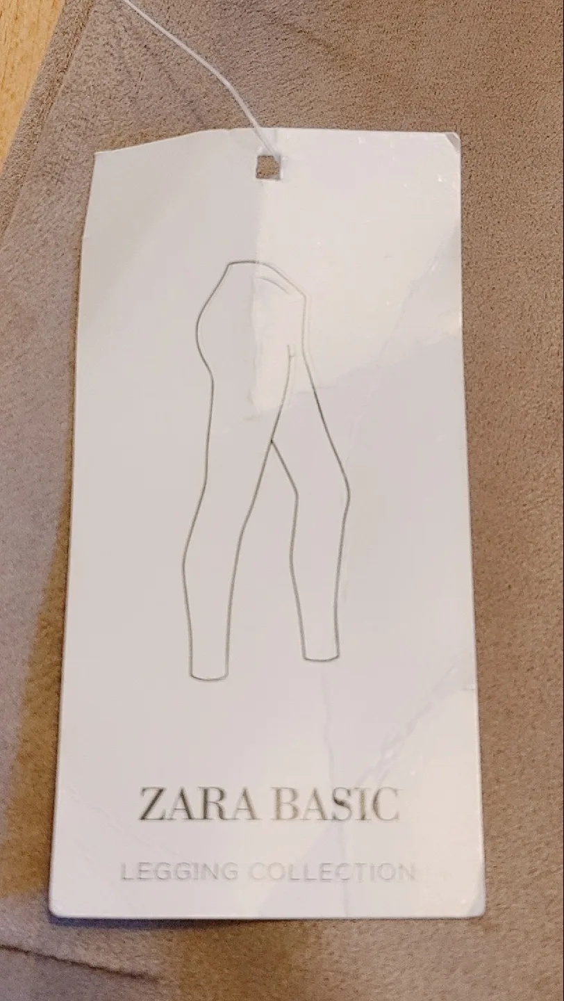 Zara Basic Faux Suede Pants - Size L image indicator(6)