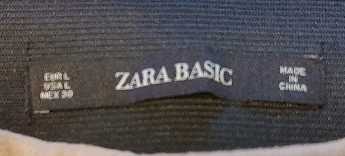 Zara Basic Faux Suede Pants - Size L image indicator(8)