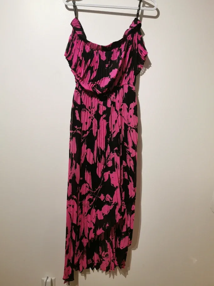 Joseph Ribkoff Floral Off-Shoulder Maxi Dress image indicator(2)