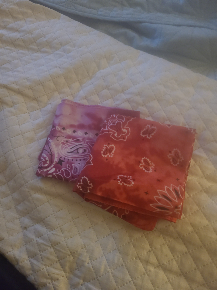 Bandanas - Red and Purple