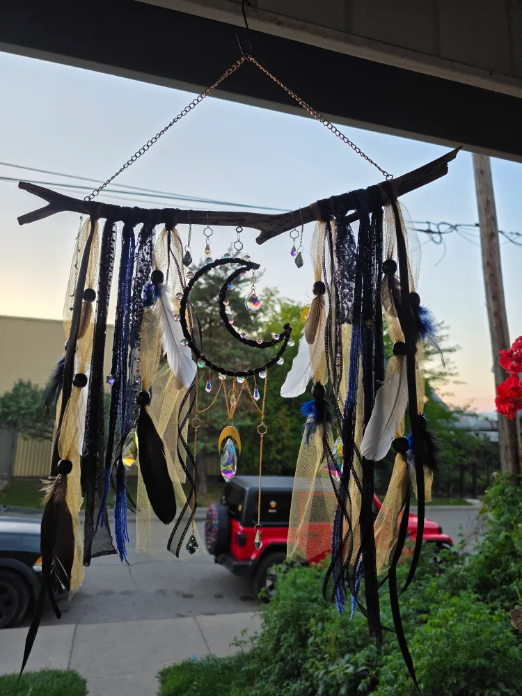 Handmade suncatcher/Dream Catcher Wall Decor image indicator(2)