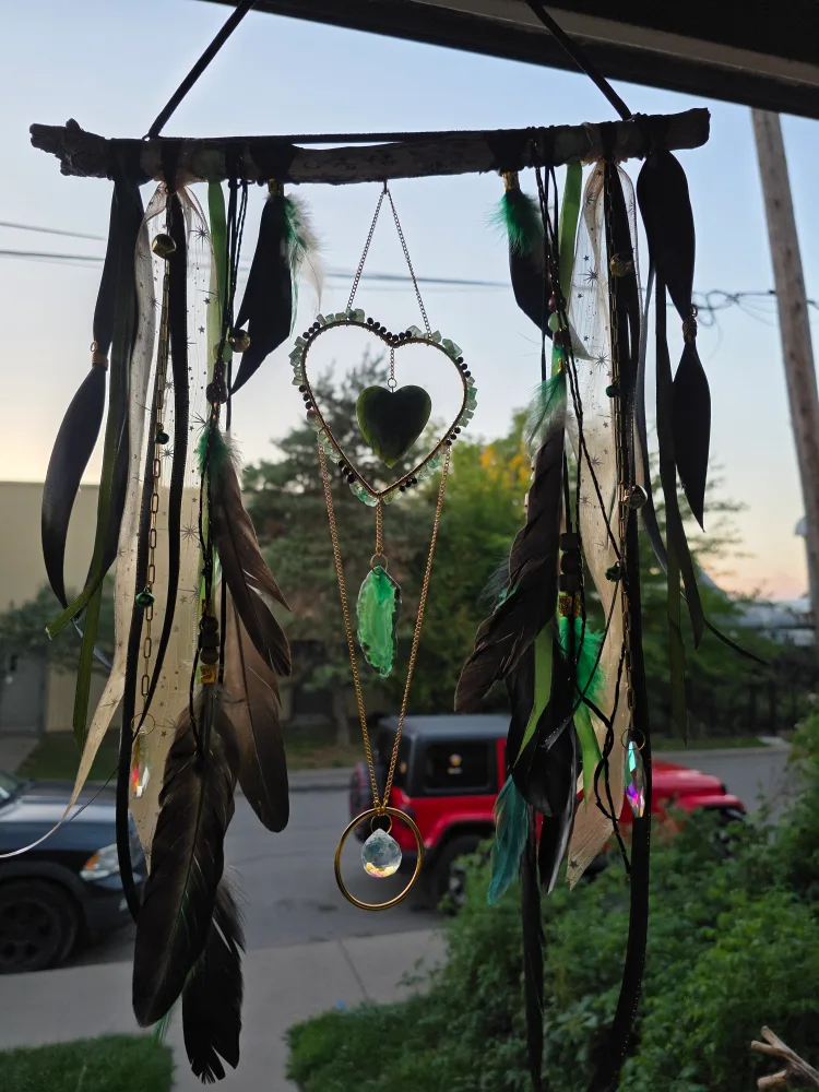 Handmade suncatcher/Dream Catcher Wall Decor image indicator(4)