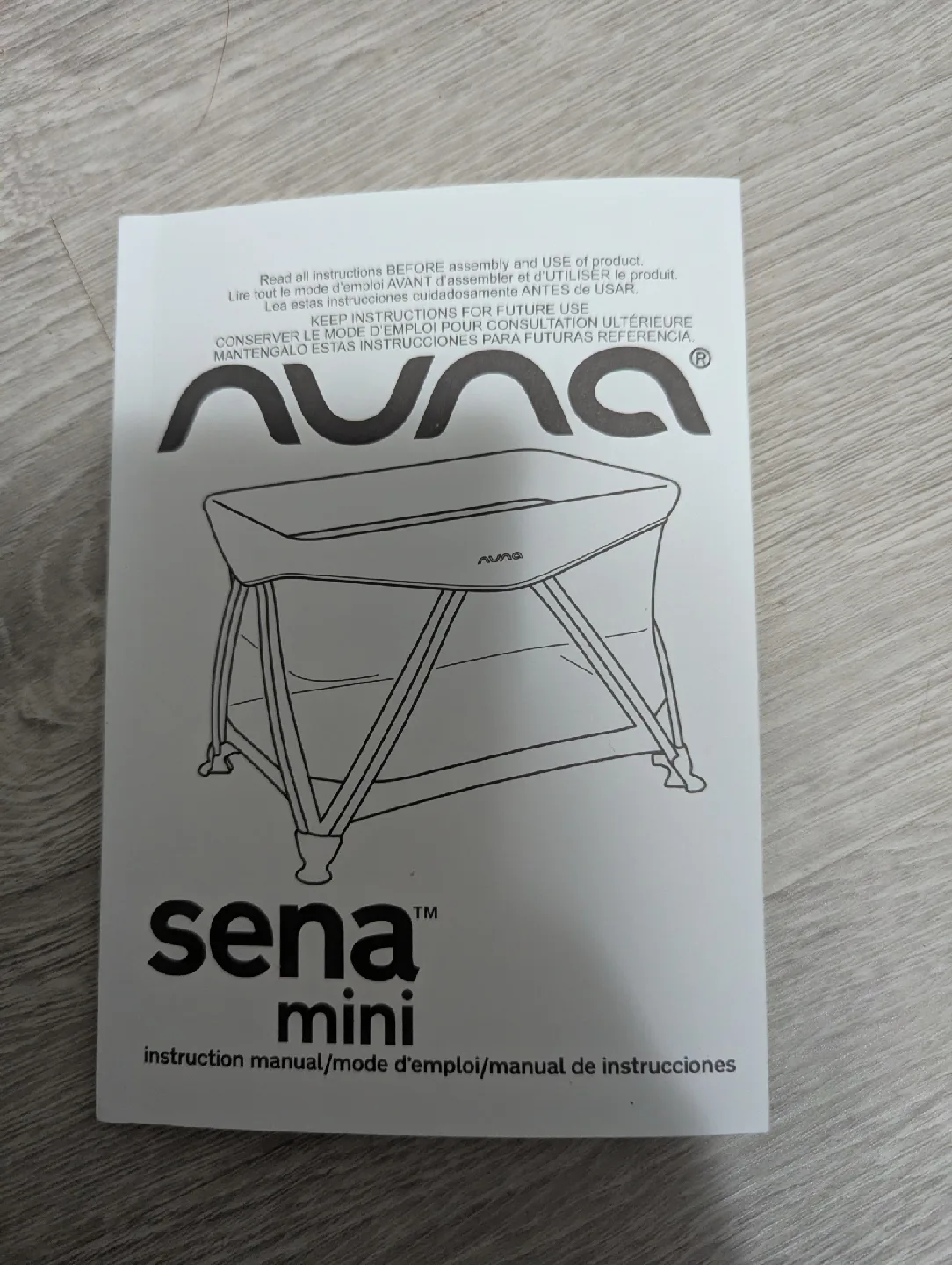 Nuna Sena Aire Playard - Excellent Condition! image indicator(9)