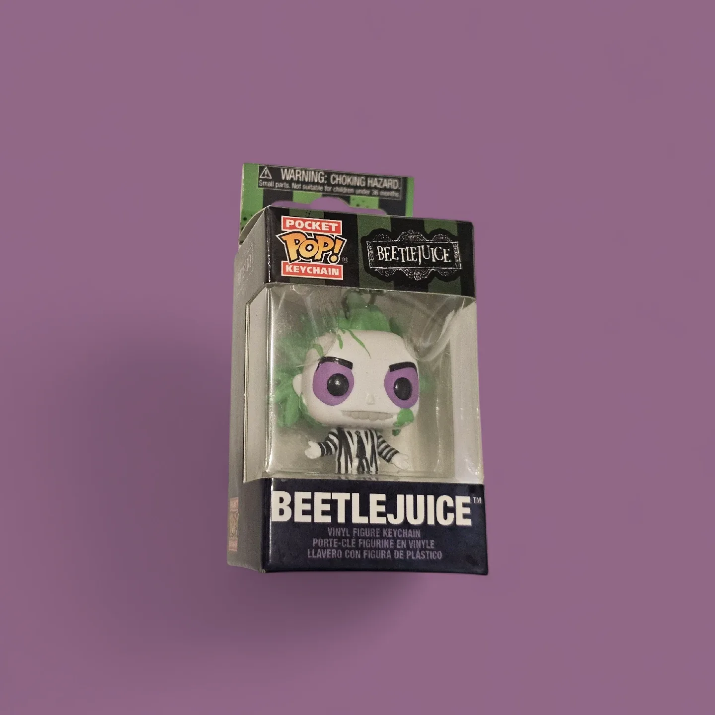 Beetlejuice Pocket POP! Keychain - New in Box