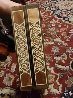 Handmade Wooden Backgammon Set image indicator(6)