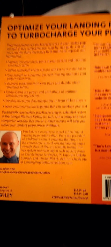 Landing Page Optimization by Tim Ash image indicator(3)