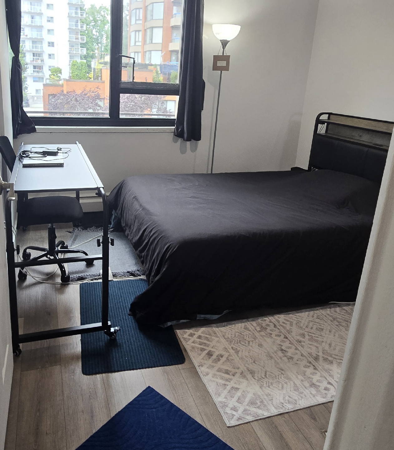 Full/Double Bed Frame With Drawers And LED Lights - photo 4