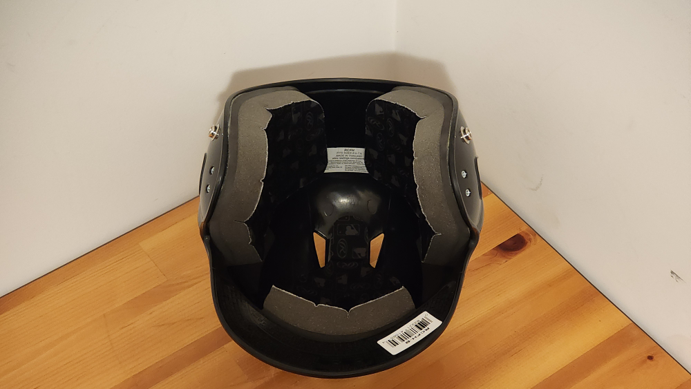 Rawlings Mach Black Batting Helmet Size 6 1/2 - 7 1/2 - photo 4