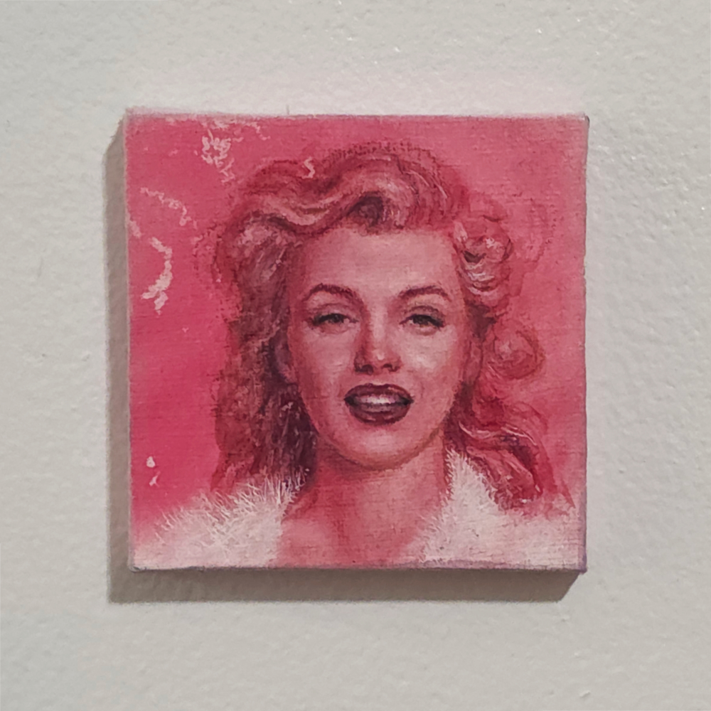 Watercolor Painting of Marilyn Monroe