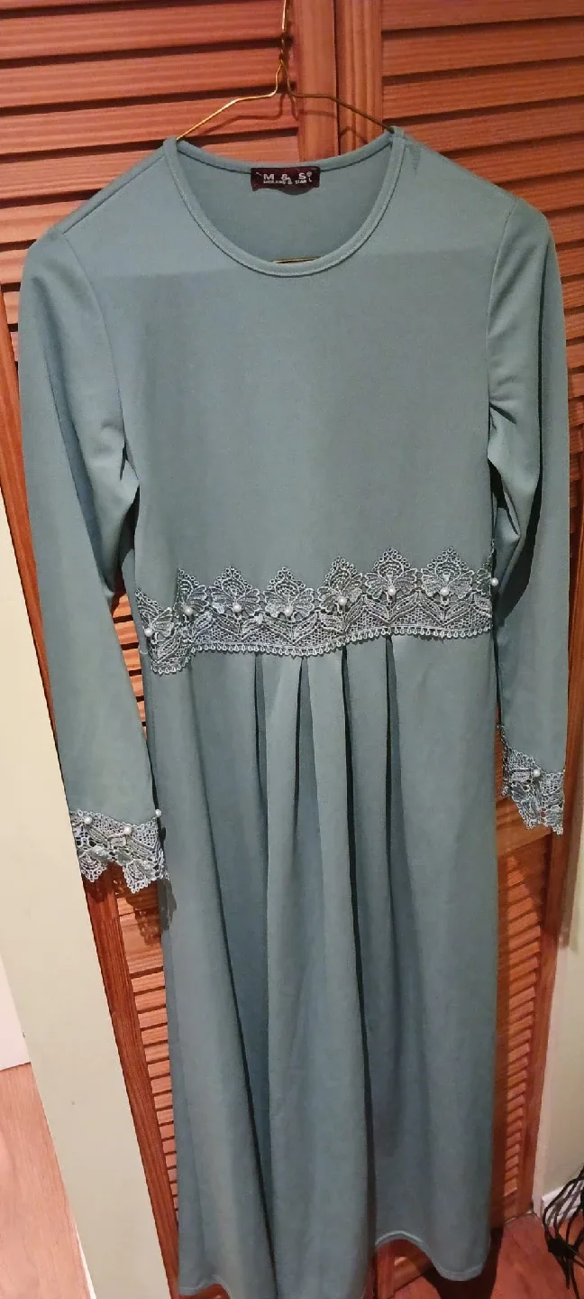 M&S T Green Dress image indicator(5)