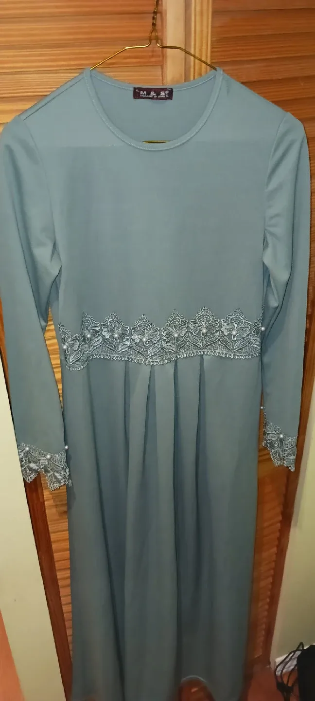 M&S T Green Dress image indicator(6)