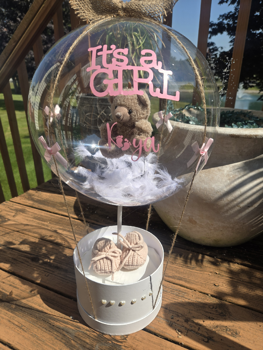 custom Baby Shower gift Balloons