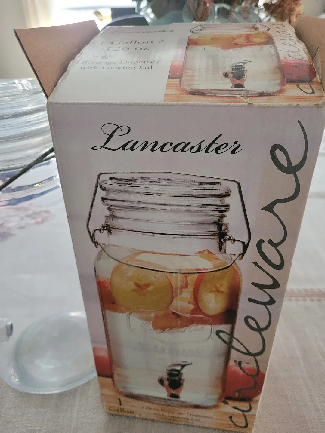 Lancaster 1-Gallon Beverage Dispenser - New in Box image indicator(2)